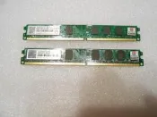 創見 DDR2 800 2Gx2=4G（JJ）（窄版）【雙通道、原廠終身保固】