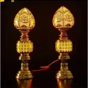 時尚家居 免運/附發票 公司貨 【免運】110V 招財進寶 神明燈 祖先燈 蓮花燈 LED燈 佛燈 供燈 公媽燈 神桌燈 財神燈 供燈 佛具用品工廠現貨直銷 售後保障 店長推薦 5s12230