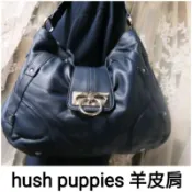 hush puppies羊皮肩背包#包況良好