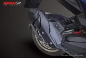 駿翔車業【JX MOTO】KOSO KRV 排氣管防燙蓋 皮帶版 鍊條版 羅馬GT 回壓管 靜音管 白鐵管 光陽