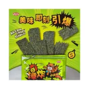 (店+)小浣熊酥脆爆炸海苔片35g泰國