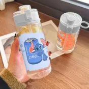 史迪奇吸管杯史迪仔水杯子二次元動漫周邊個性圖案隨手杯星際寶貝⭐GBD優選雜貨鋪