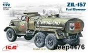 ICM72561蘇聯吉爾157Zil-157油罐車172靜態塑膠拼裝汽車模型路添是級權抬罪打得網陸購務是級
