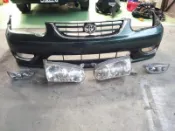 01 GOA COROLLA 保險桿 大燈 霧燈 98 改 車頭