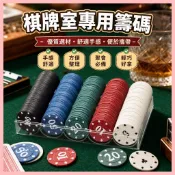 🔥臺灣熱賣⚡️籌碼棋牌室專用卡片德州撲克麻將籌碼幣塑料打牌積分卡獎勵幣機用🎉