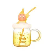 (店+)泡泡瑪特  星星人 可愛 吸管 玻璃杯 530ml