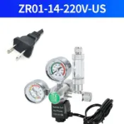 歡樂購物網 【魚缸配件】CO2減壓閥 雙表顯示 電磁閥 定時控制 調節閥 水草缸專用 高精度
