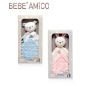 BEBE AMiCO 貝貝豆 造型安撫巾(花園派對/手繪童話) 安撫巾