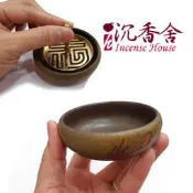 【沉香舍】小缽爐 陶爐 陶瓷香爐 迷你缽爐 台灣鶯歌陶瓷工廠配合生產 可當品香爐 香篆爐香模香拓 盤香爐