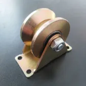 【台灣熱銷】軌道滑輪V型槽輪角鐵軌道輪U型圓管滑輪吊輪大門導軌輪