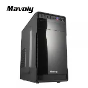 Mavoly 松聖 葡萄柚 VG25M 黑 一大一小 黑化機殼 機箱 亮面烤漆面板 電競 請詢貨況
