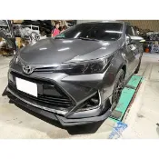 TOYOTA 11.5代 X版 ALTIS 專用直上 消光黑 競速PLUS版 前下巴 前鏟 前定風翼 前擾流板 改裝