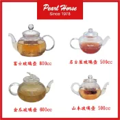 寶馬牌 玻璃花茶壺、一屋窯玻璃壺、杯系列