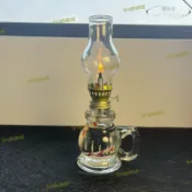 滿屋妍選 （熱門爆品）（萬人回購好評）【現貨免運】玻璃馬燈復古老式煤油燈用油火水燈懷舊老油燈供佛長明燈酒精燈盞