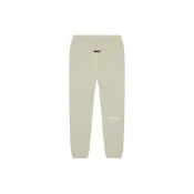 (店+)FOG-SS22-242 兒童款 Fear of God Essentials針織運動褲 SS22 Sweatpants Seafoam 抽繩系帶Logo字母印花運動束腳 灰綠色