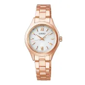 大高雄鐘錶城 seiko SK037 精工錶 SPIRIT SK037 1B21-0AS0P(SWFH114J) 太陽能電波腕錶 / 玫瑰金 28mm｜樂天領券現折★全館特惠中★指定刷卡回饋10%