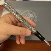 [ 筆來筆趣Pen101] 義大利🇮🇹Aurora Benvenuto Cellini 柴利尼 純銀 18K 限量鋼筆