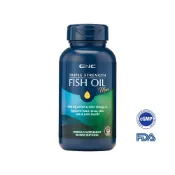 GNC 健安喜  三倍魚油迷你軟膠囊(60粒/瓶) 全球熱銷舒活產品 深海高濃度魚油 促進代謝無負擔 腸溶劑型無腥味