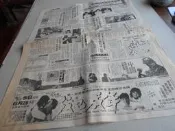 早期報紙@早期電影-我已成年-張學友羅美薇李麗珍王敏德  馬之秦方芳@民生報75年@群星書坊 BB-51
