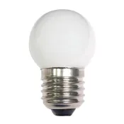四季光 LED磨砂燈泡 E27/1W 暖白光