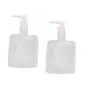 【便攜分裝】旅行乳液擠壓式分裝袋50ML2入(攜帶式 液體分裝 萬用 保養品 洗沐用品 乳液 擠壓式 密封袋)