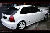 96 97 98 99 00 HONDA CIVIC K8 3D 3門 TYPER 後保桿