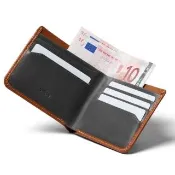 【Bellroy】官方直營 Hide & Seek HI 真皮橫式鈔票錢包 - RFID防盜(墨灰綠)