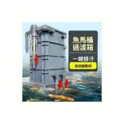 (店+)滴流盒過濾器水循環係統三閤一魚池週轉箱凈水魚缸過濾箱上置過濾 大型開放式飼養箱 陸龜飼養箱 飼養箱 養殖箱 大型養龜箱