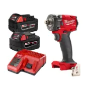 全新 Milwaukee 米沃奇 美沃奇 無碳刷1/2“ 18v輕型高扭力板手 外匯機 M18FIW2F12-1套裝