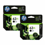 易印網 【送超值禮券 優惠2入組】HP NO.63XL(F6U64AA)黑色 高容量原廠墨水匣 適用5220/2131/3637/1110｜領券最高折$220