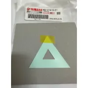 《少年家》Yamaha 山葉 原廠 50V 勁戰 新勁戰 日規後土除三角貼紙 土除貼紙 三角貼紙 50V-21619-0