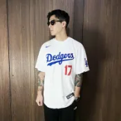 美國百分百【全新真品】NIKE 大谷翔平 背號T 洛杉磯道奇 OHTANI 紀念球衣 T-shirt 白色 CZ59