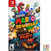 (店+)任天堂 Switch 《超級 瑪利歐3D世界+狂怒世界》 3D 瑪莉歐 中文版  波波電玩