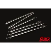 【現貨秒出】POSH 前輪芯 白鐵 輪芯 勁戰 雷霆 FORCE SMAX JET JETS SR SL