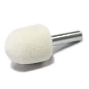 帶柄羊毛輪 圓錐型 616-625C 羊毛氈 6mm柄 羊毛輪 拋光輪 研磨 刻磨機用 台灣現貨【8503-12】