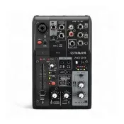【Yamaha 山葉音樂】AG03MK2 網路直播混音器 黑色款／為音樂而進化(Mixer 錄音 播客 直播 調音台 控音台)