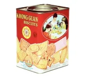 【Eileen小舖】印尼 KHONG GUAN 康元綜合餅乾桶 1600g 薄餅 零食 甜點 禮盒 手工餅 下午茶 夾心