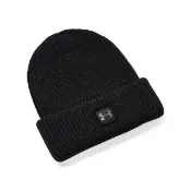 【UNDER ARMOUR】UA 男 Halftime 羅紋毛帽_1373092-001(黑色)