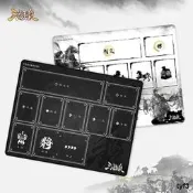 三國殺經典牌墊桌遊專用防水設計 身份國戰遊戲配件舒適牌墊