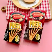 【象象媽咪】日本 九州限定 固力果PRETZ博多明太子餅乾22g 博多明太子Pocky棒 明太子pocky限定 日本零食