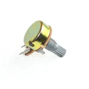 庫存不用等-【5K】-WH148 單聯電位器  短柄 3腳 柄長15mm 可調電阻 5 10 20 50 100現貨
