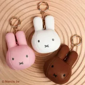 (店+)【IAM】miffyXVIPO 4D大頭PU皮革吊飾 娃娃吊飾 米飛吊飾 鑰匙圈 包包吊飾 裝飾 米飛兔 玩偶吊飾