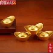 💰玄和緣堂💰金屬實心合擺件聚寶盆財庫客廳家居開業店鋪喬遷裝飾0709 招財進寶 風生水起 招財流水