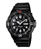 附發票 公司貨【時間光廊】CASIO 卡西歐 潛水錶 防水100M 星期/日期 MRW-200H-1B