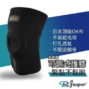 (店+)長版護膝 自黏式 台灣製 (膝圍66cm) 護膝【ProJasper大來護具】運動護膝 【黏扣保固1年】FA005C