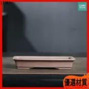 長方形花盆 紫砂盆 盆景花盆 窄長條 陶瓷花盆 多肉盆栽 蘭花盆器 淺口 粗陶盆 簡約日系 園藝用品 盆器 擺飾花器陶盆