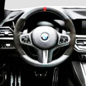 M performance BMW X5 G05 原廠 內裝 M50d 碳纖維方向盤飾蓋 飾版【YGAUTO】