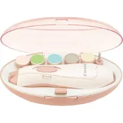 (店+)【Combi】Combi 康貝 Baby Label 電動磨甲機 粉色款 6種磨頭 新生兒至成人適用 日本版