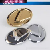 適用於LEXUS氣囊標logo 車標 凌志全車系改裝 金色銀色黑色 方向盤標 