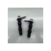 (店+)【CERAX 洗樂適】膨脹 螺絲馬桶蓋 黑色單球 雙球 膨脹 螺絲   坐便器 蓋板 安裝 上鎖 固定件 配件 一對